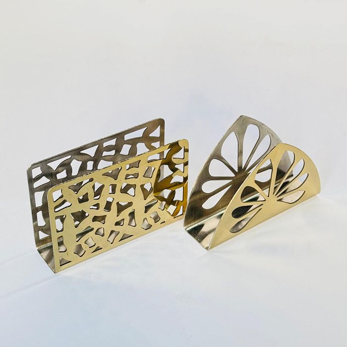 Tissue Holder-Golden SS