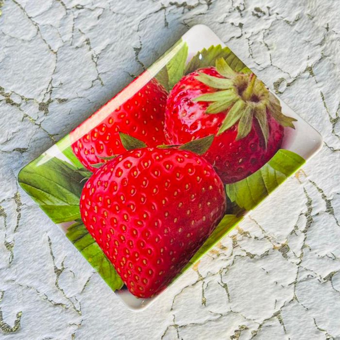 Strawberry Printed Tray