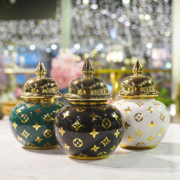 LV Round Vase