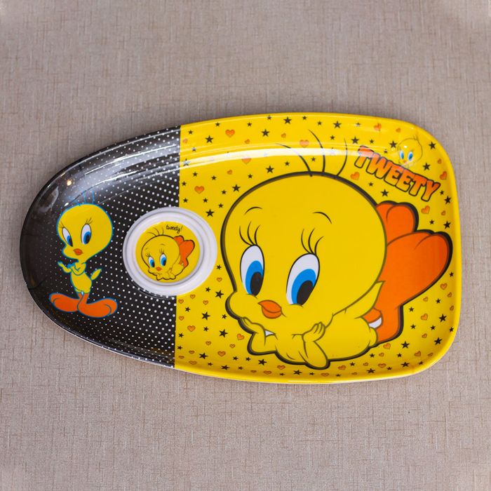 Tweety print serving tray
