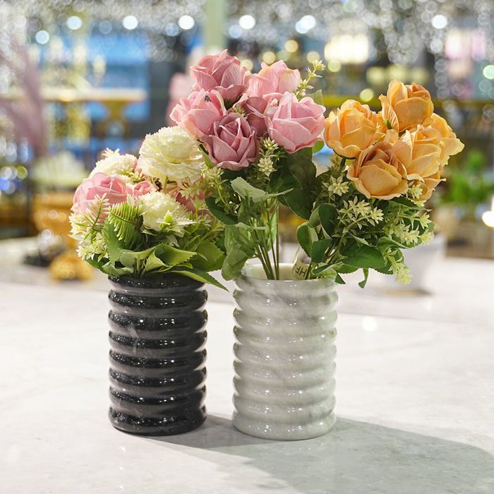 Round Marble Vase
