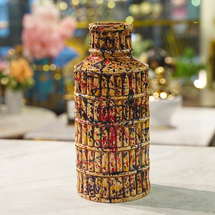 Ancient Colourful Vase