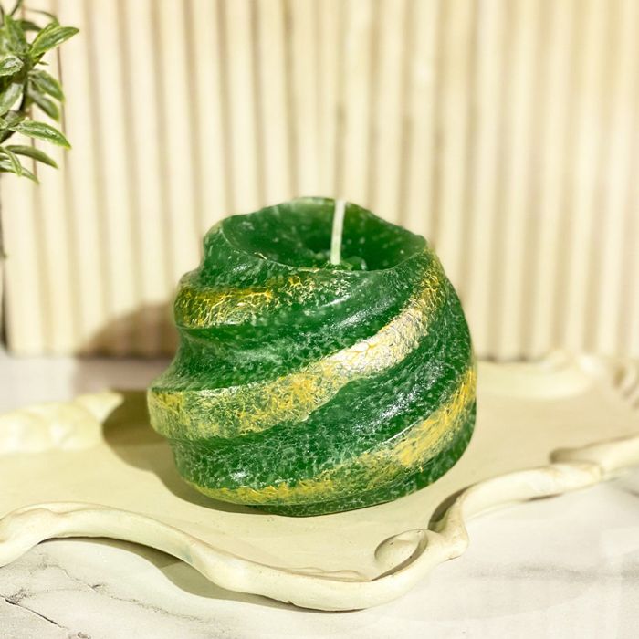Spiral Round Fragrance/Aroma Candle