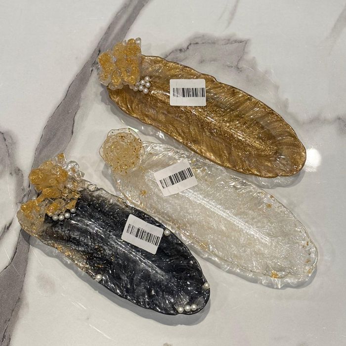 Resin Leaf Shape Holder