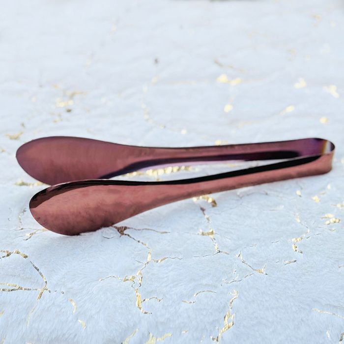 Rose Gold Serving Tong-PVD Coated