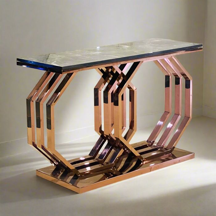Burberry Console-Rose Gold PVD Coated