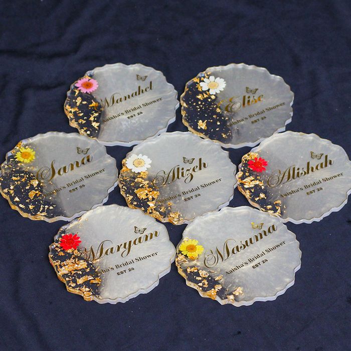 Resin Bridal Shower Favors