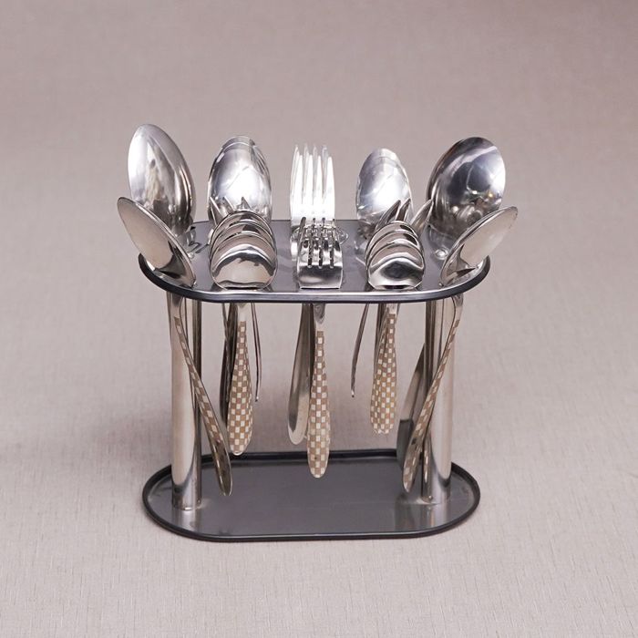 STAINLESS STEEL Box PRINTED 29PCS CUTLERY SET