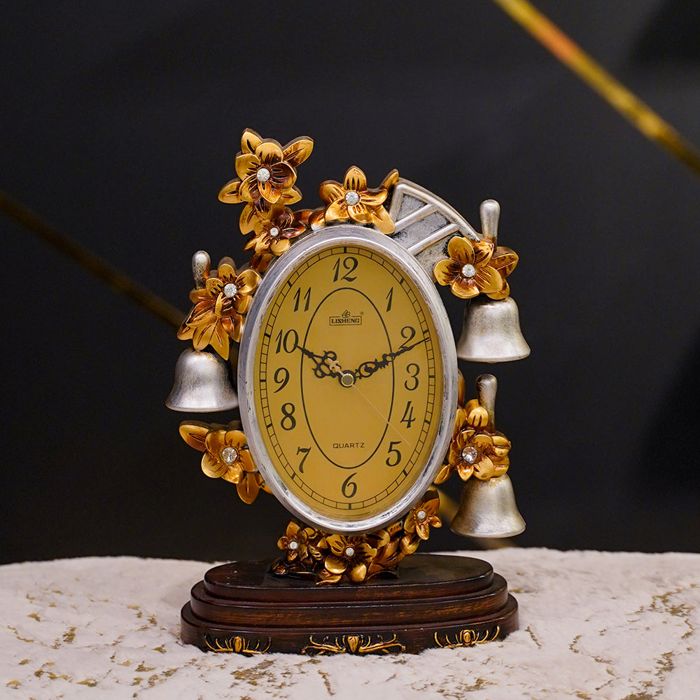 Imported Silver Bell Clock