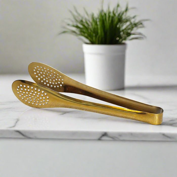 Golden Serving Tong-PVD Coated