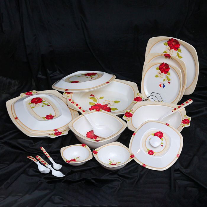Imported Jador Skin 80pcs Dinner Set