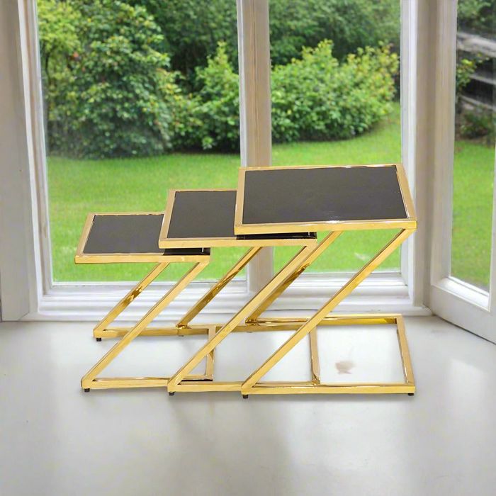 Z Style Nesting Table Set of 3pcs
