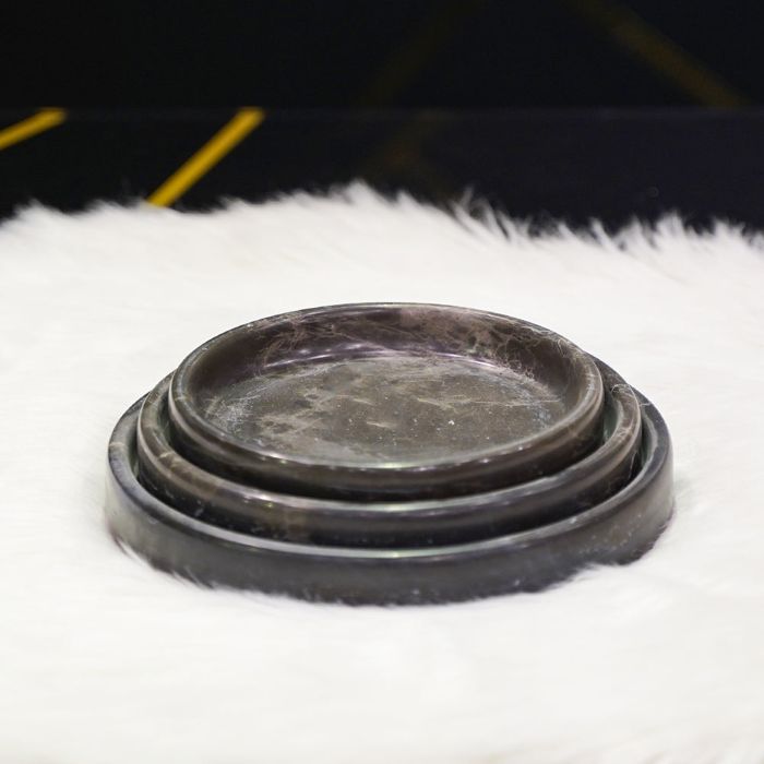 Dusky Marble Platter Set of 3 Plates