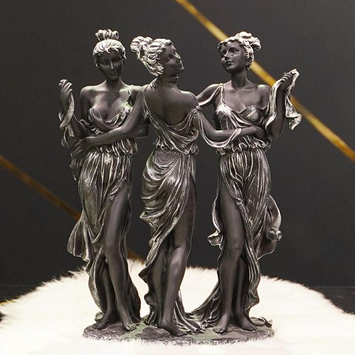 Women in Black Statue
