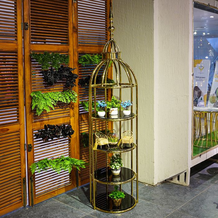 Modern Corner Decor Stand