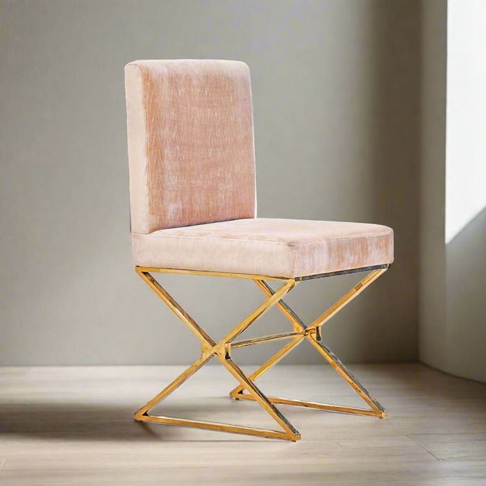 X Paired Dining Chair