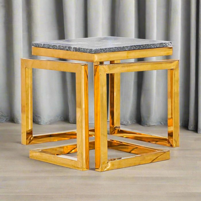 Abstract Side Table