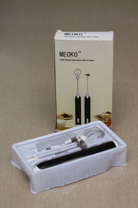 Meoko usb speed adjestable milk frother