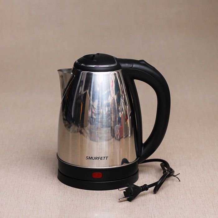 Electric Kettle (2L,Silver) Smurfett