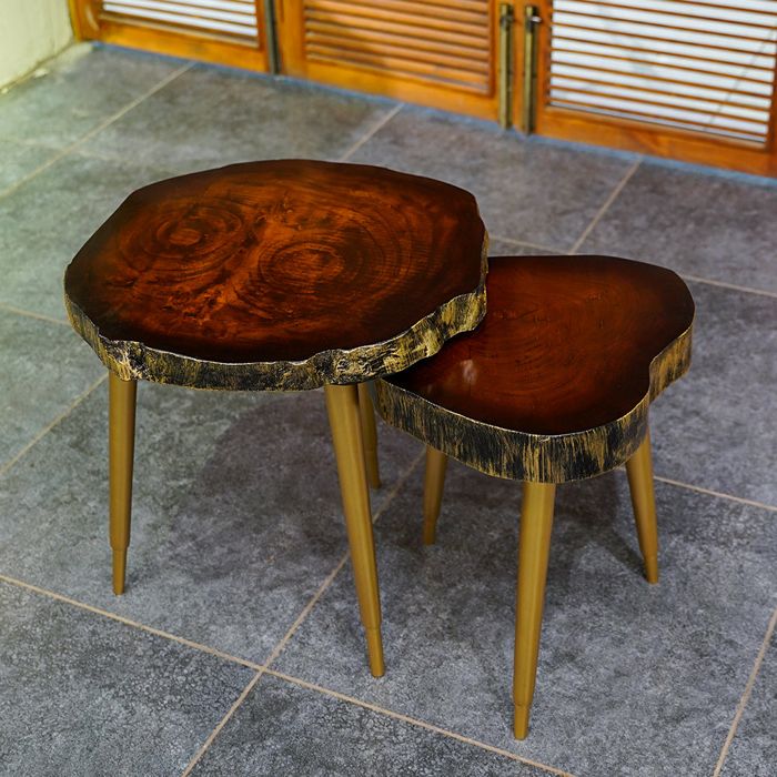 Deep Creek Nesting Table-Set of 2pcs