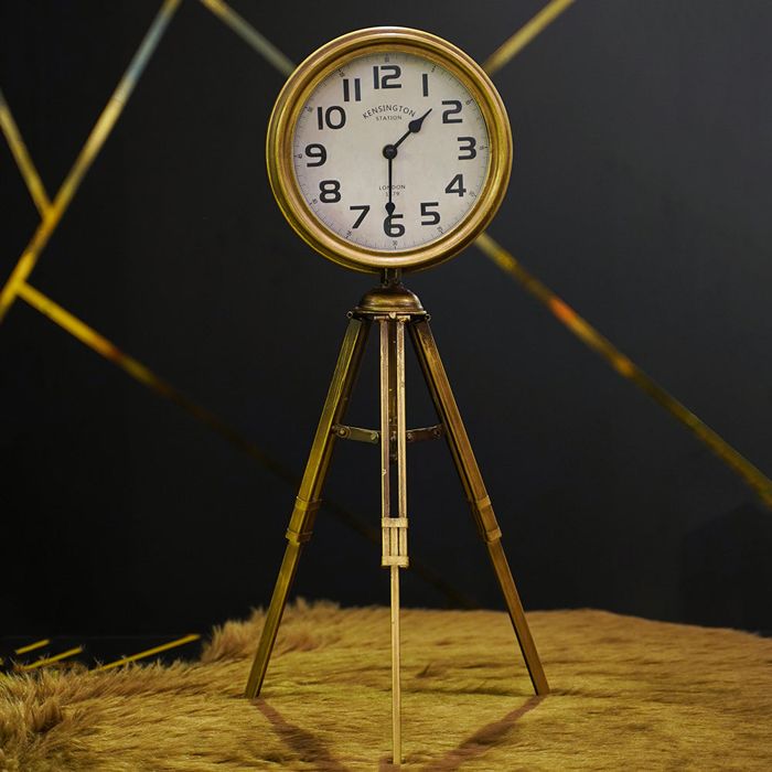 Vintage Tripod Clock