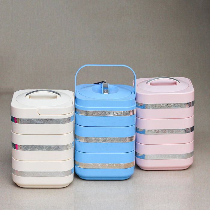 Imported 3 Boxes Lunch/Picnic Box