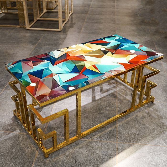 Maze Design Center Table