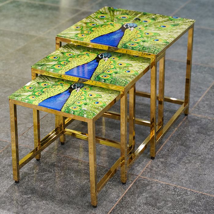 Seaford Nesting Table-Set of 3pcs