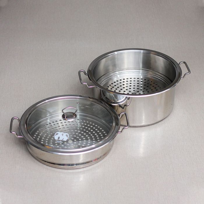 Stainless Steel Steam Pot 32cm