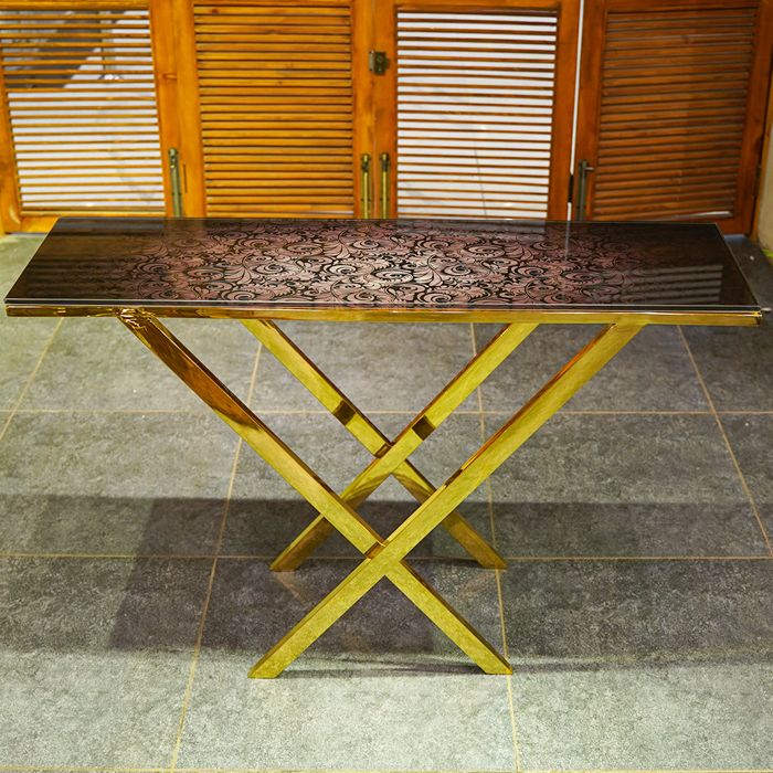 Venice Console SS Golden PVD Coated