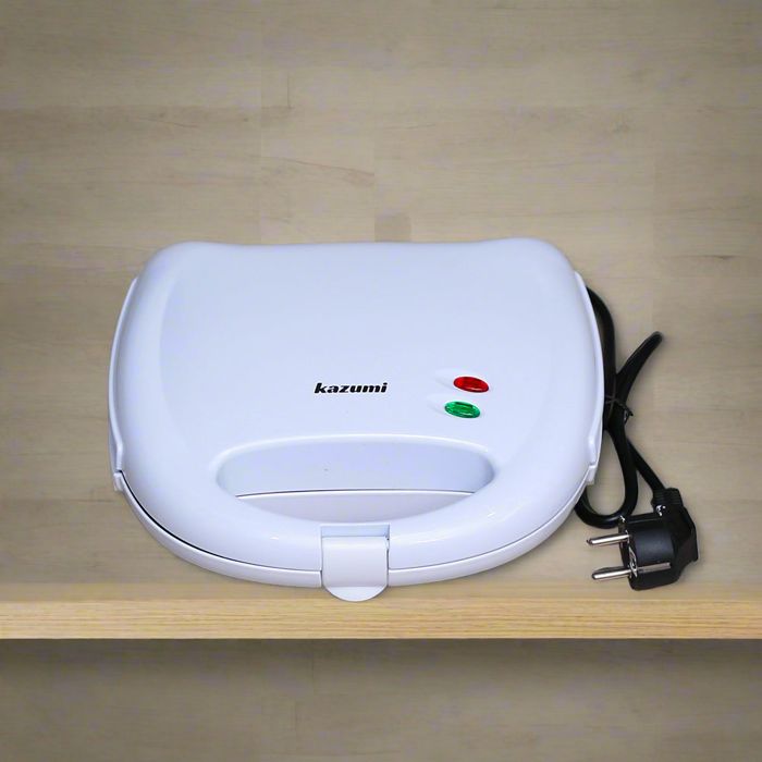 3-in-1 Sandwich Maker Waffle Panini Grill with Detachable Non Stick Plates