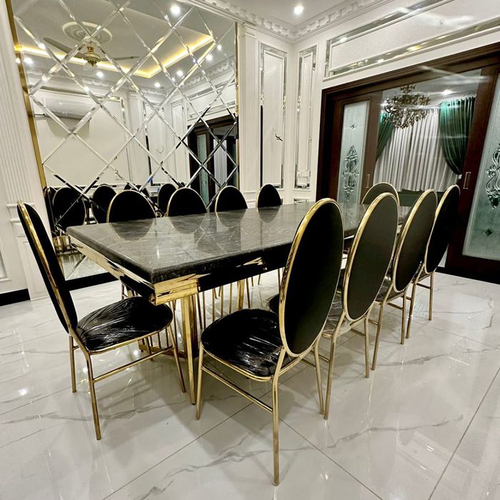 Modern book design table and elegant nishat chairs