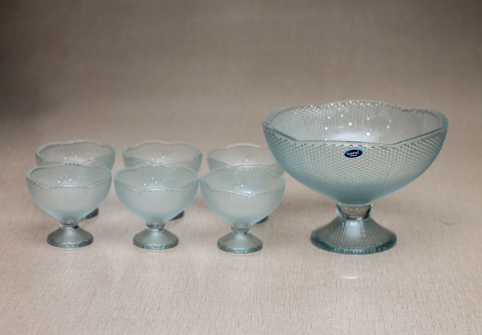 Omroc glass Ice-cream set