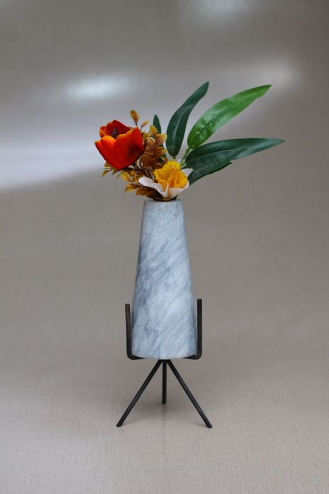 Cone Style Marble Vase